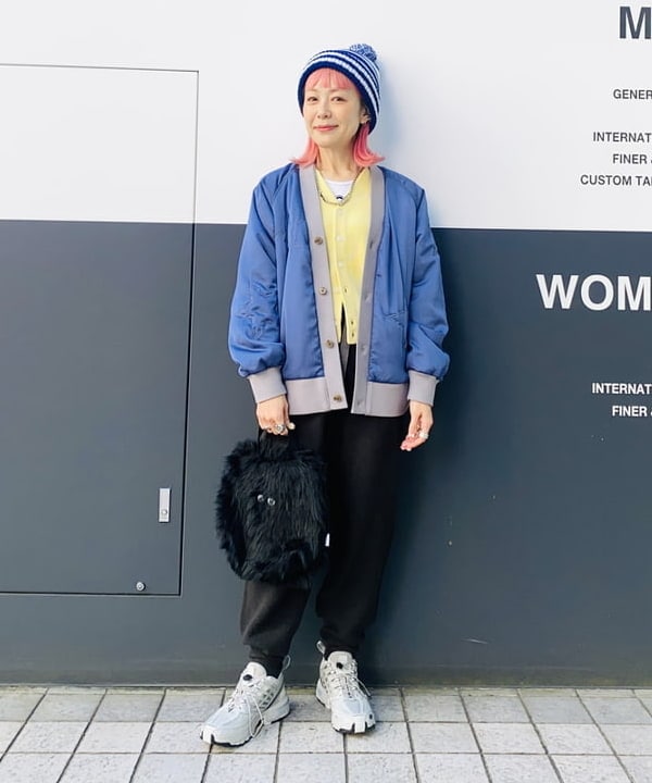 BEAMS WOMENのmaturely / Star Quilted Cardiganを使った