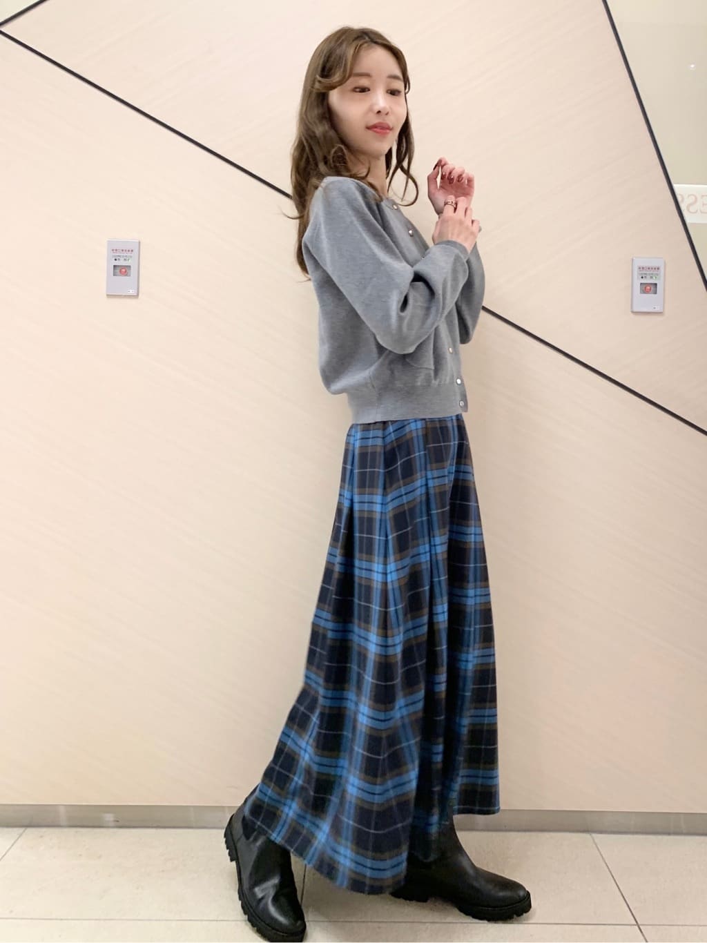 DRESSTERIORの【CLASSY.11月号掲載】ウォッシャブルコットンカシミヤ