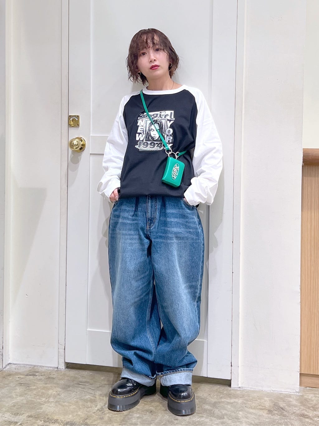 X-girlのZINE B/B TEE ロンT X-girlを使ったコーディネートを紹介します。｜Rakuten Fashion(楽天ファッション／旧楽天ブランドアベニュー)3235958