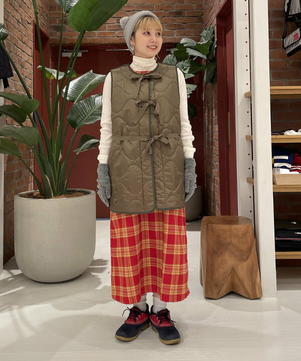 BEAMS WOMENのBEAMS BOY / リップ サーモ ライナー ベスト 23FW