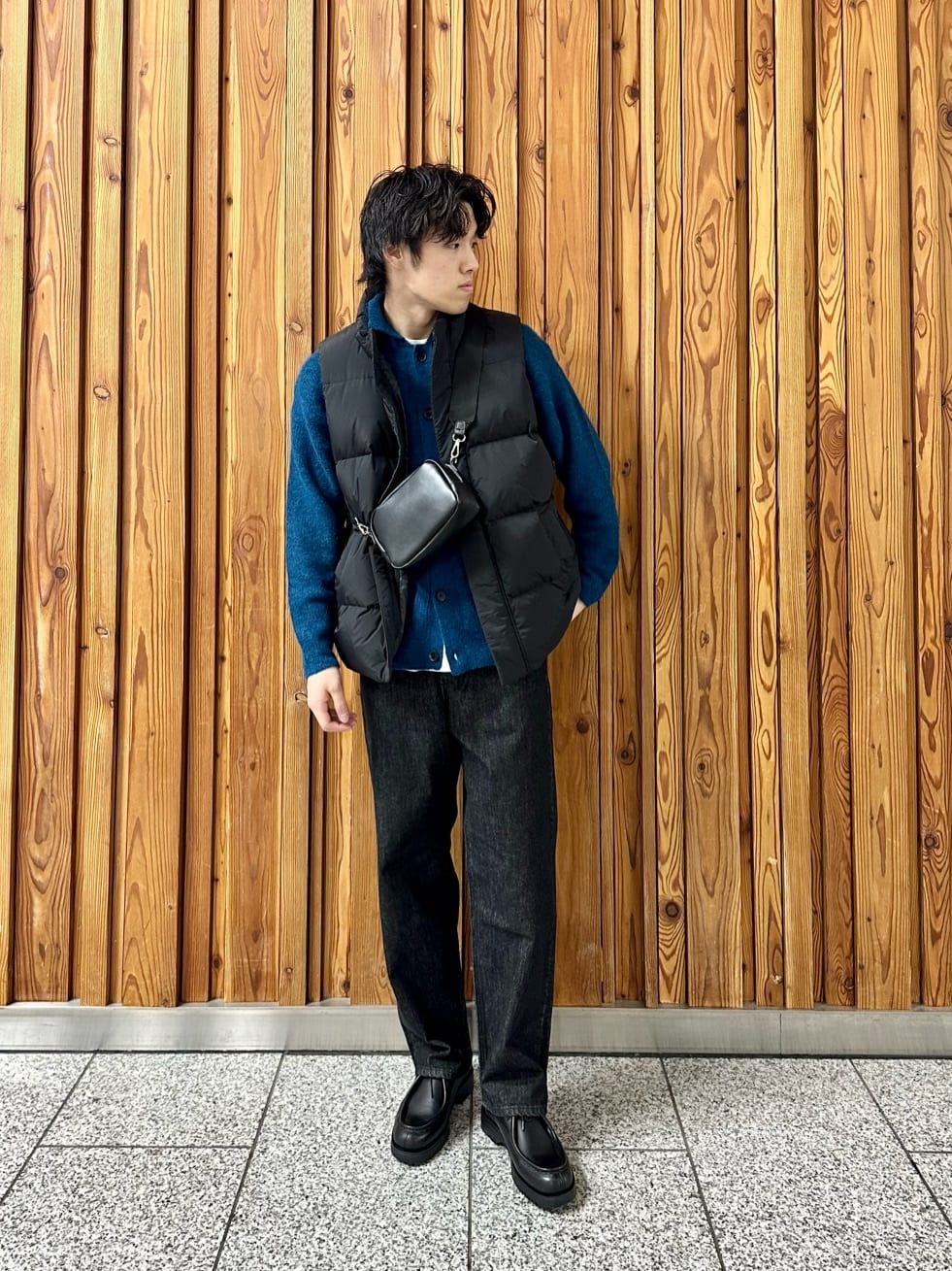 UNITED ARROWS green label relaxingのアルパカミックス ポロ