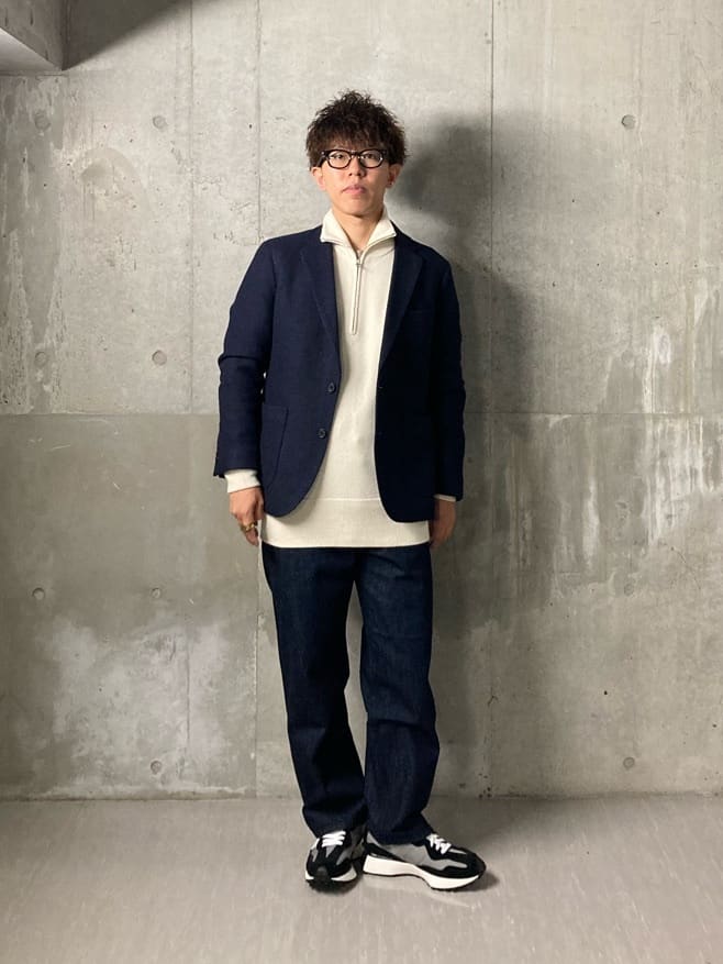 UNITED ARROWS green label relaxingのWN ブークレニット 2B ノッチド