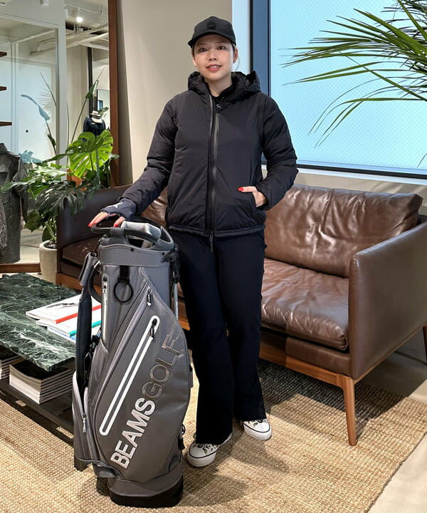 BEAMS GOLFの<WOMEN>B.G.THREE / ホールガーメント(R)ニットフーディー