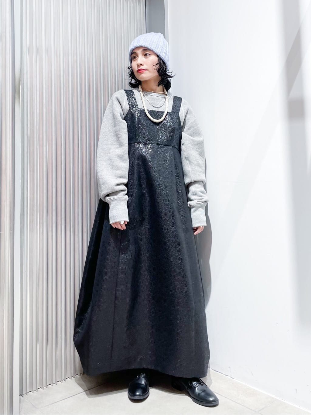 CITYSHOPのTHE MOOD JQ DRESS:ワンピースを使ったコーディネート