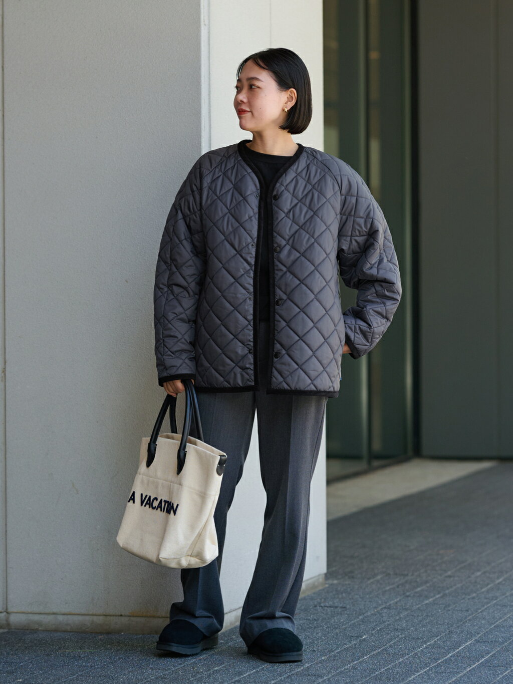 数量は多い 新品【LAVENHAM/ラベンハム】別注collarles Jacket | www