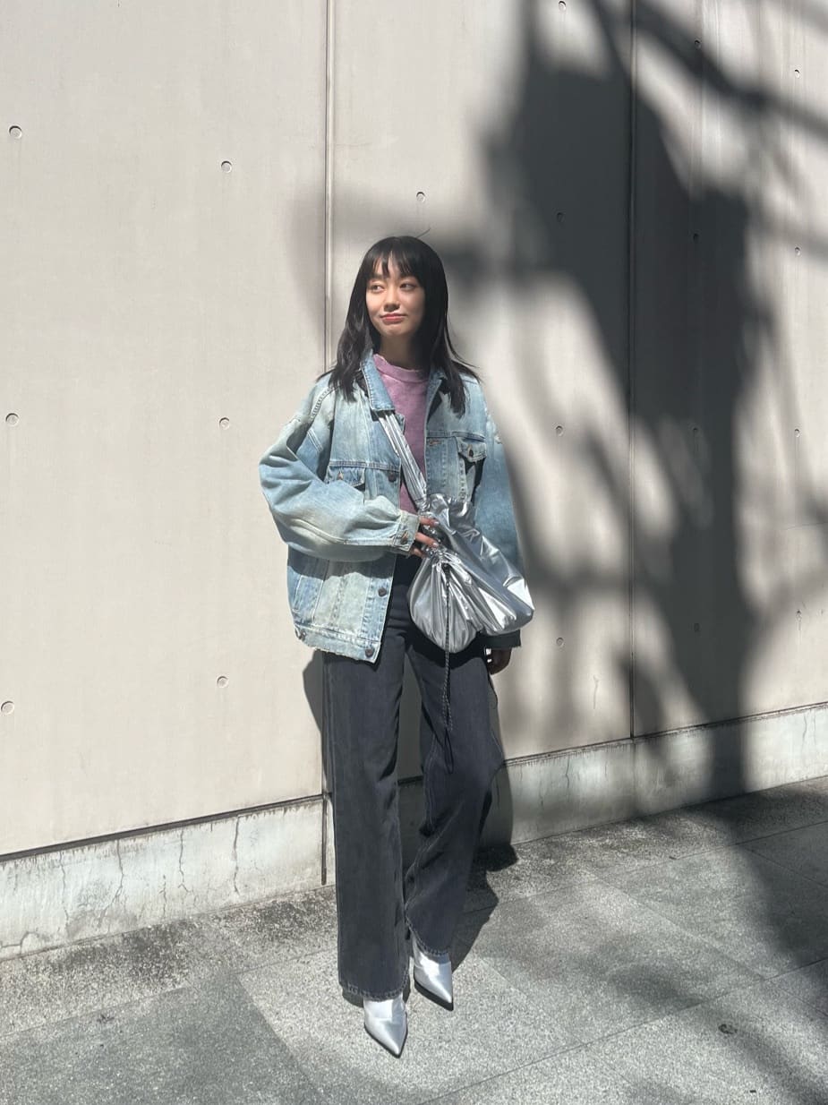 moussyのHW 90S BLK STRAIGHTを使ったコーディネート | Rakuten