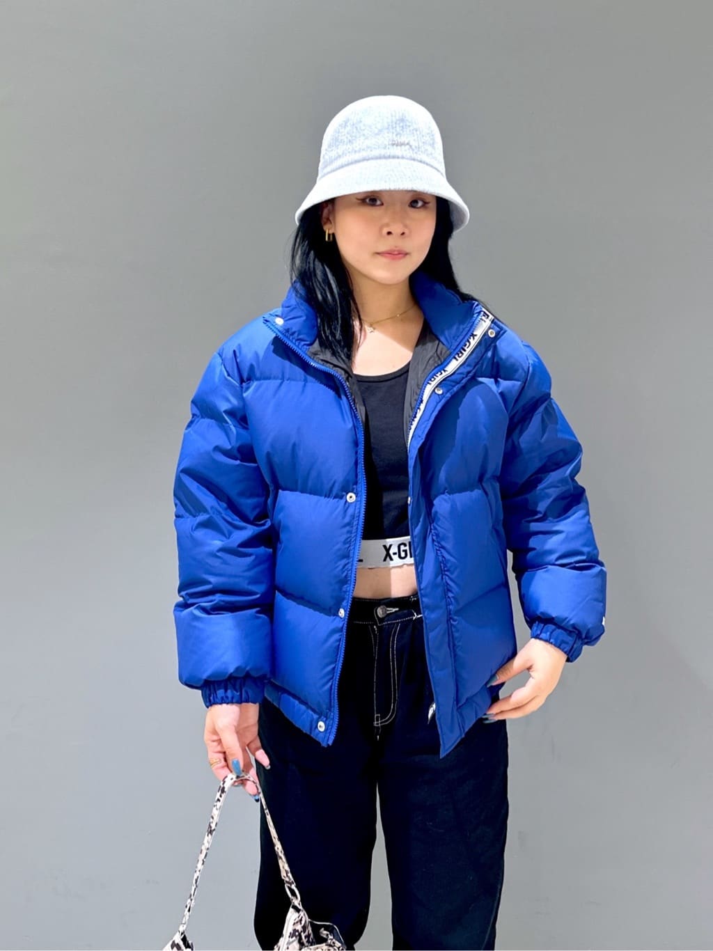 X-girlのDOWN JACKET ダウンジャケット X-girlを使ったコーディネート