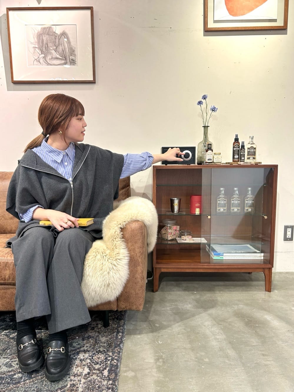 journal standard FurnitureのBRENTWOOD RUG 120x160 ブレントウッド ラグを使ったコーディネートを紹介します。｜Rakuten Fashion(楽天ファッション／旧楽天ブランドアベニュー)3282211