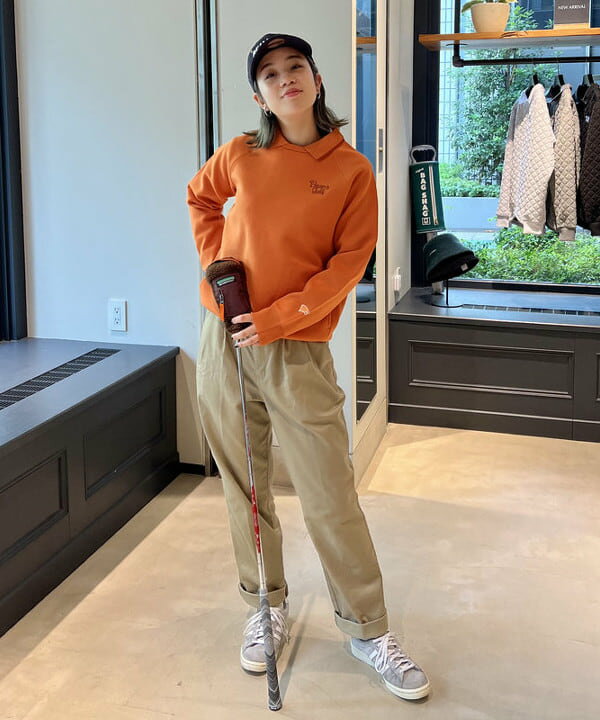 BEAMS GOLFのBEAMS GOLF ORANGE LABEL / 襟付き ニット プルオーバーを