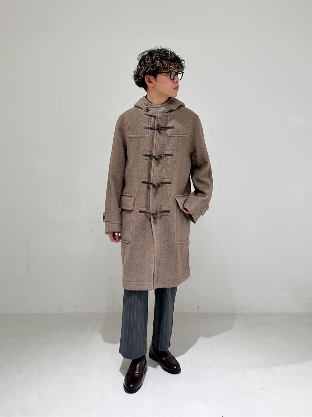 UNITED ARROWS green label relaxingのアンダイド ウールナイロン