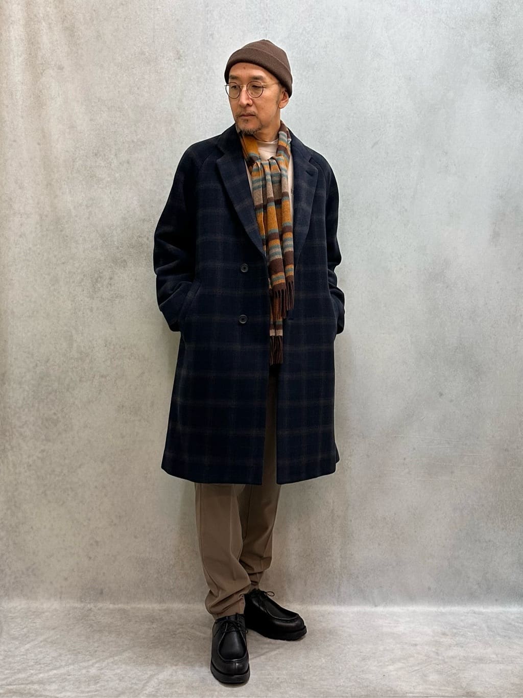 UNITED ARROWS green label relaxingのSENTDALE WOOL チェスターコート