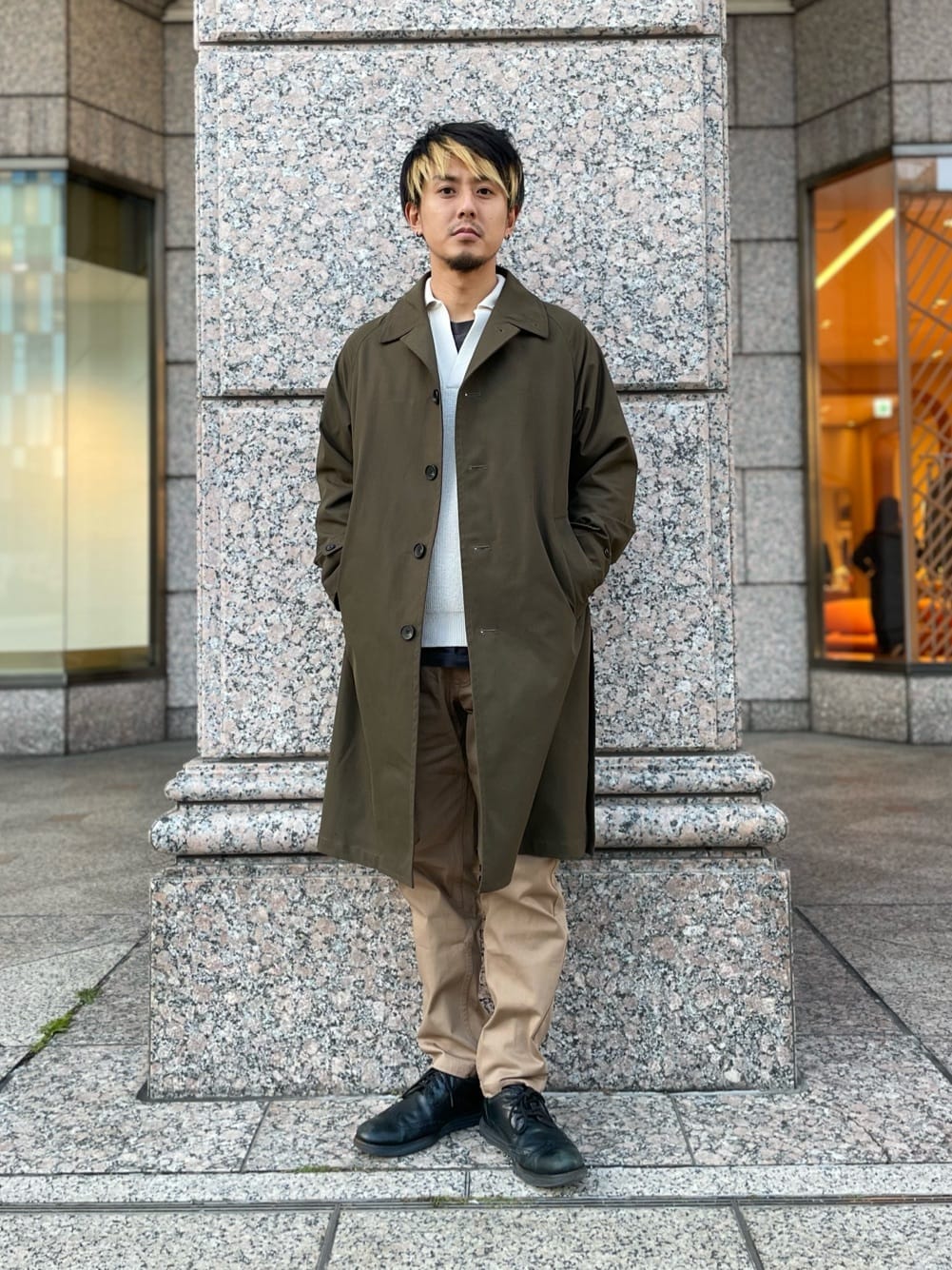 NANO universeのバルキープレーティングコットンスキッパーを使ったコーディネートを紹介します。｜Rakuten Fashion(楽天ファッション／旧楽天ブランドアベニュー)3299867