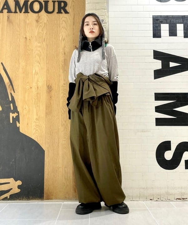 BEAMS WOMENのmaturely / TW Cape Hoody All-in-oneを使った