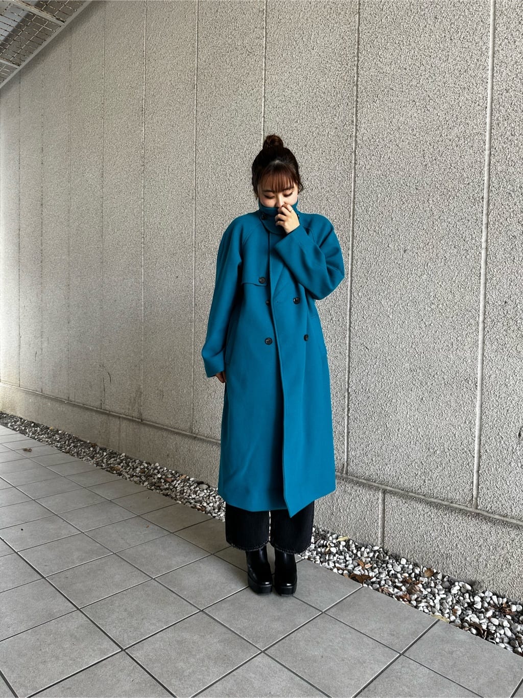 AZUL by moussyのB-HEAT2WAYウォッシャブルロングコートを使った