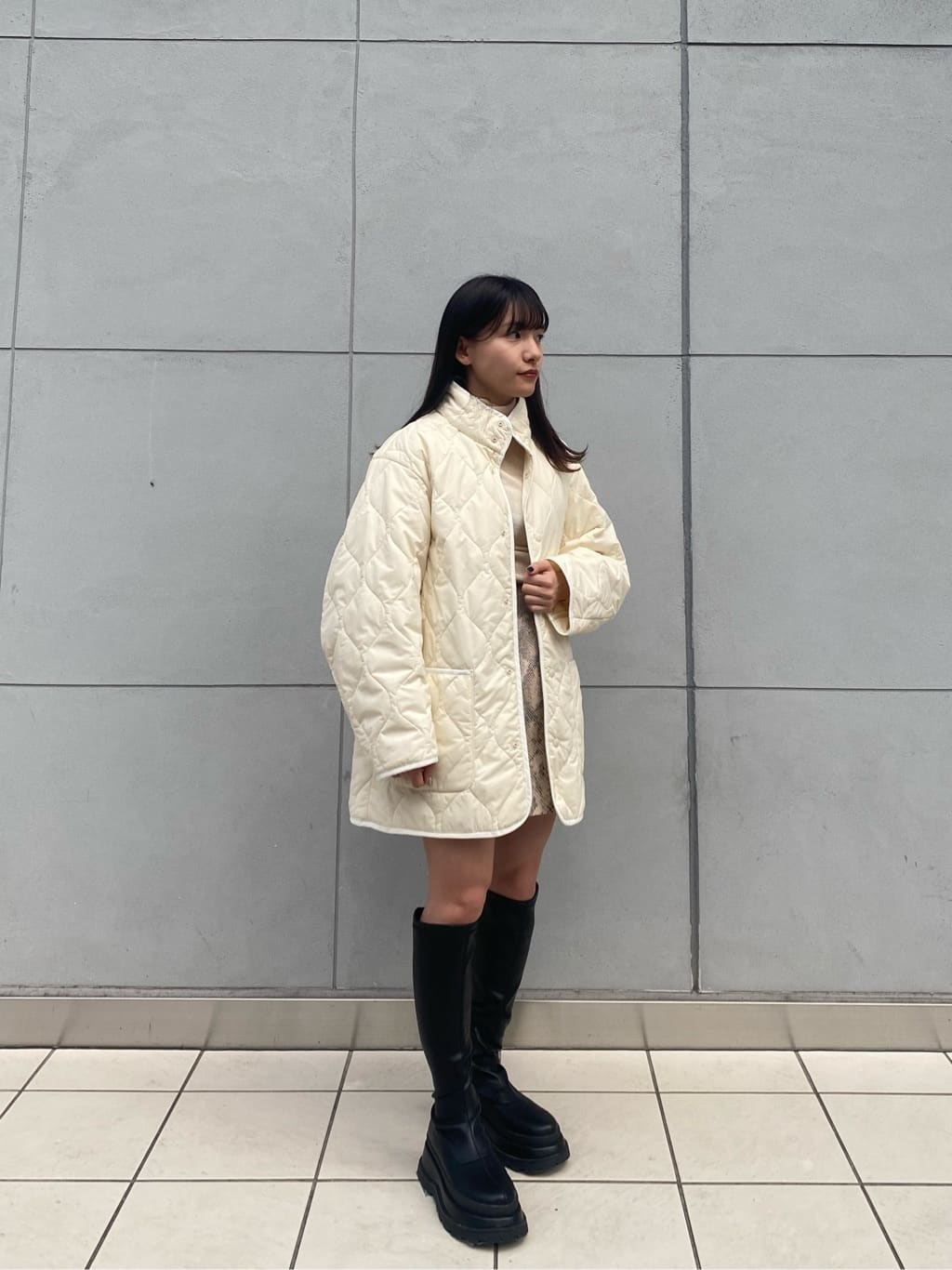 LINER PUFFER MIDDLE コート - コート・ジャケット