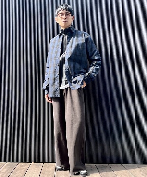 BEAMS MENのVAPORIZE / 2Way Check Shirtsを使ったコーディネート