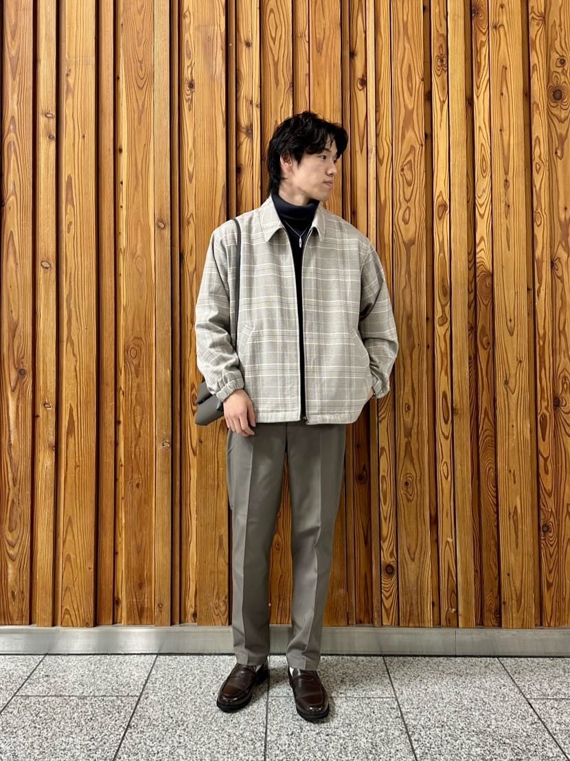 UNITED ARROWS green label relaxingのMorley チェック 中綿 コーチ