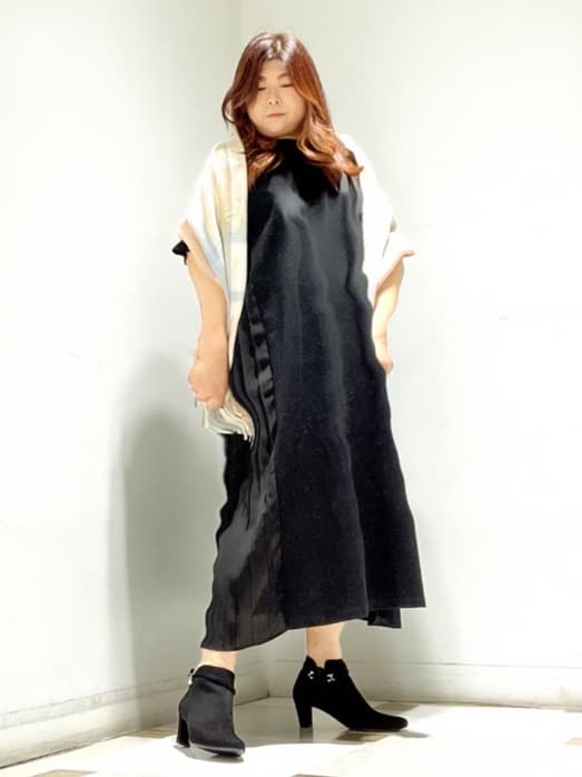 ESPERANZAのチェック柄大判ストール【防寒/マフラー】を使ったコーディネートを紹介します。｜Rakuten Fashion(楽天ファッション／旧楽天ブランドアベニュー)3307698