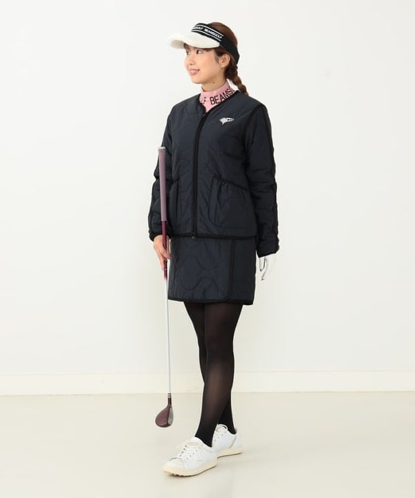 BEAMS GOLFの<WOMEN>BEAMS GOLF ORANGE LABEL / 襟ロゴ モックネック