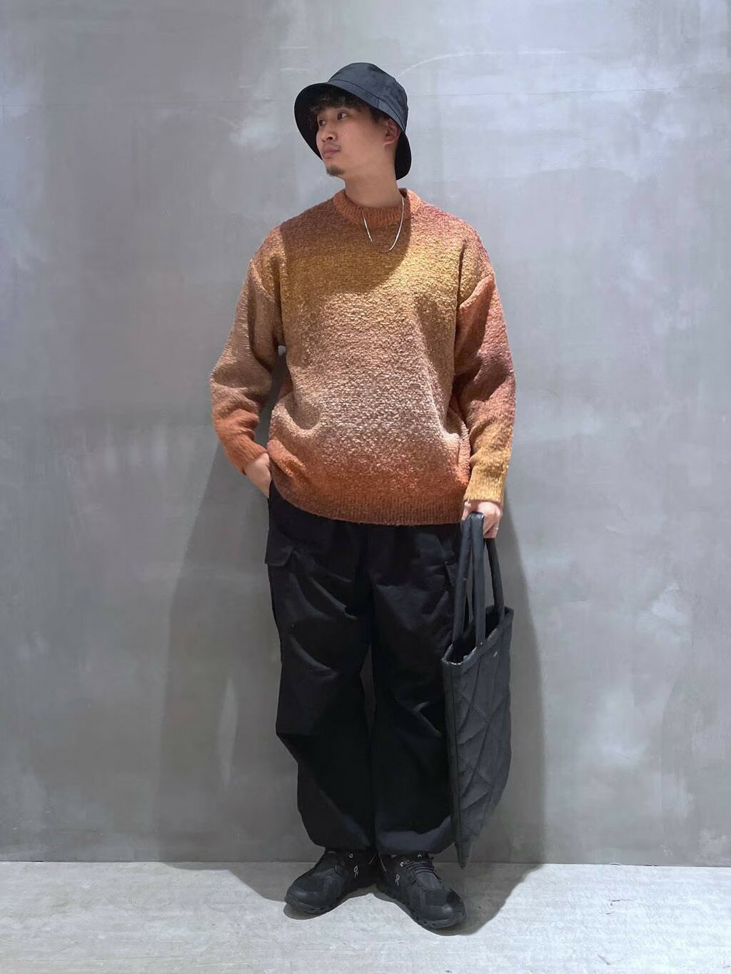 LAKOLEのツイルバケットハットを使ったコーディネートを紹介します。｜Rakuten Fashion(楽天ファッション／旧楽天ブランドアベニュー)3319620