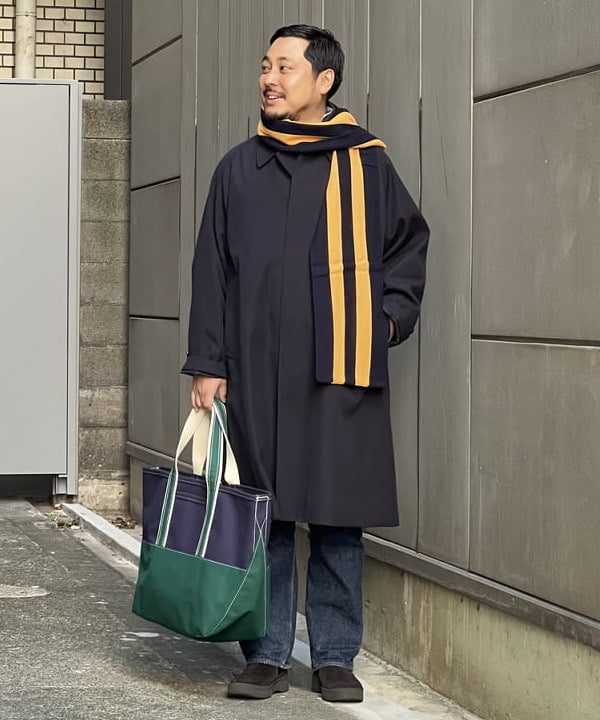 BEAMS MENのKAPTAIN SUNSHINE / Walker Coat Wool Cotton Hard Twillを