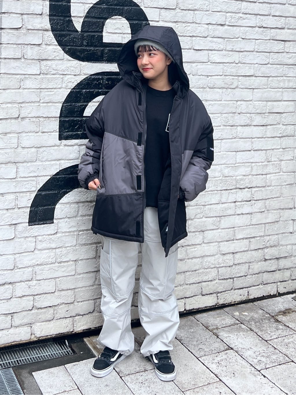 X-girlのMONSTER PARKA マウンテンパーカー X-girlを使った