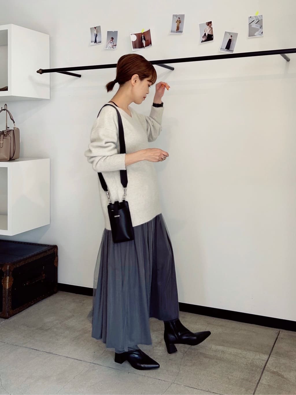 LARUTAのショートブーツを使ったコーディネート | Rakuten Fashion
