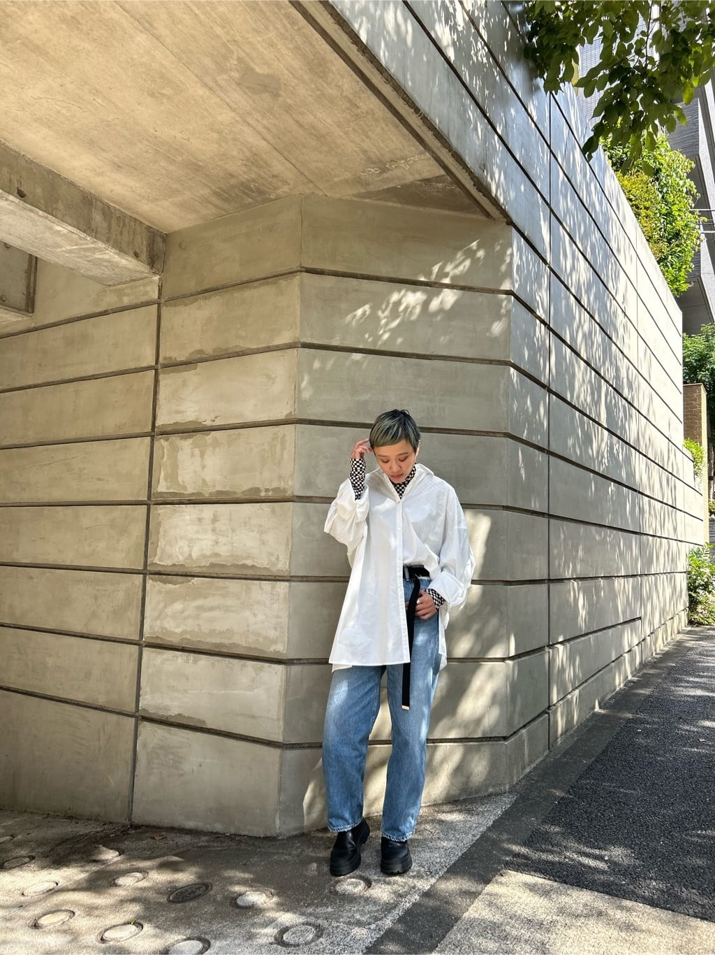 BLACK BY MOUSSYのPUNA vintage denimを使ったコーディネート