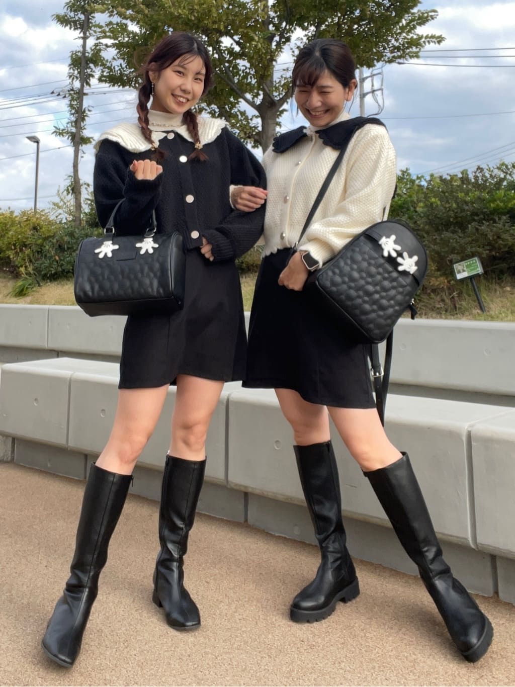 レア！MA*RS♡ロゴキルティングミラー♡ブラック 黒 Areeam | ミッキー/キルティングミニボストンバッグ | Rakuten Fashion