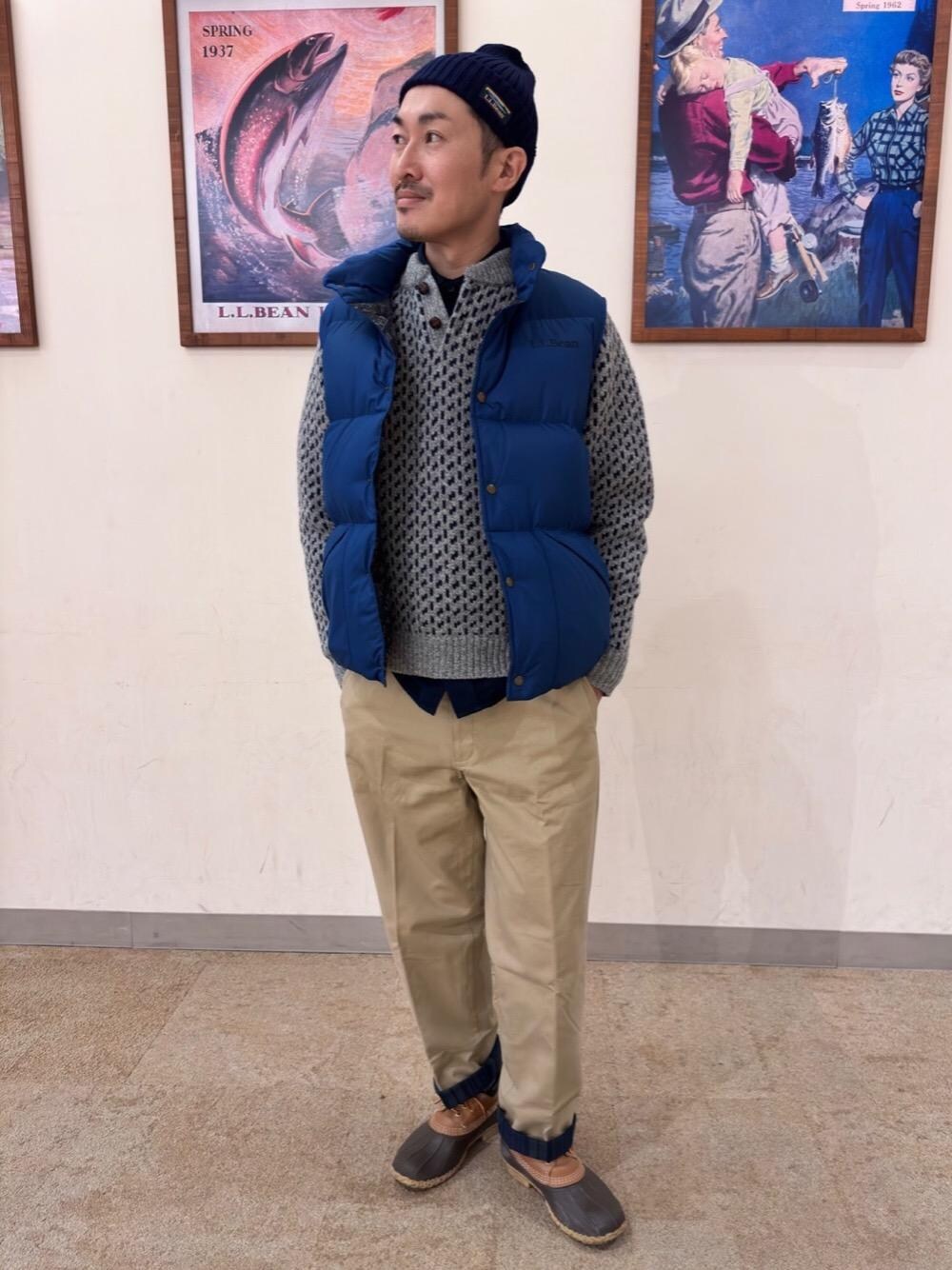 L.L.Beanのビーンズ・トレイル・モデル・ダウン・ベスト '82 米国