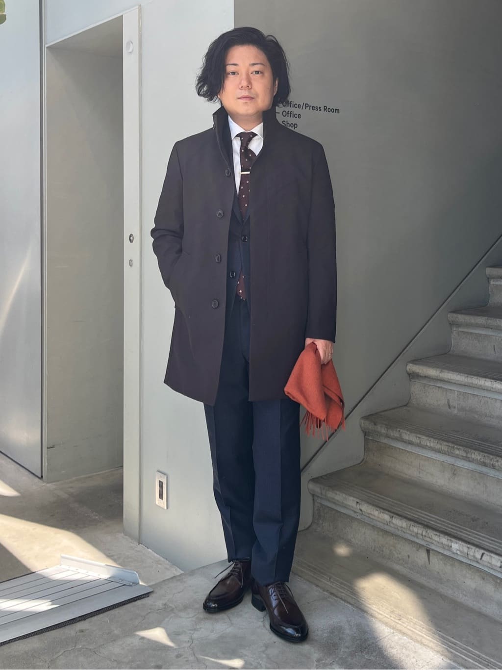 TAKEO KIKUCHIの【Made in JAPAN】杢オンブレー スーツを使った
