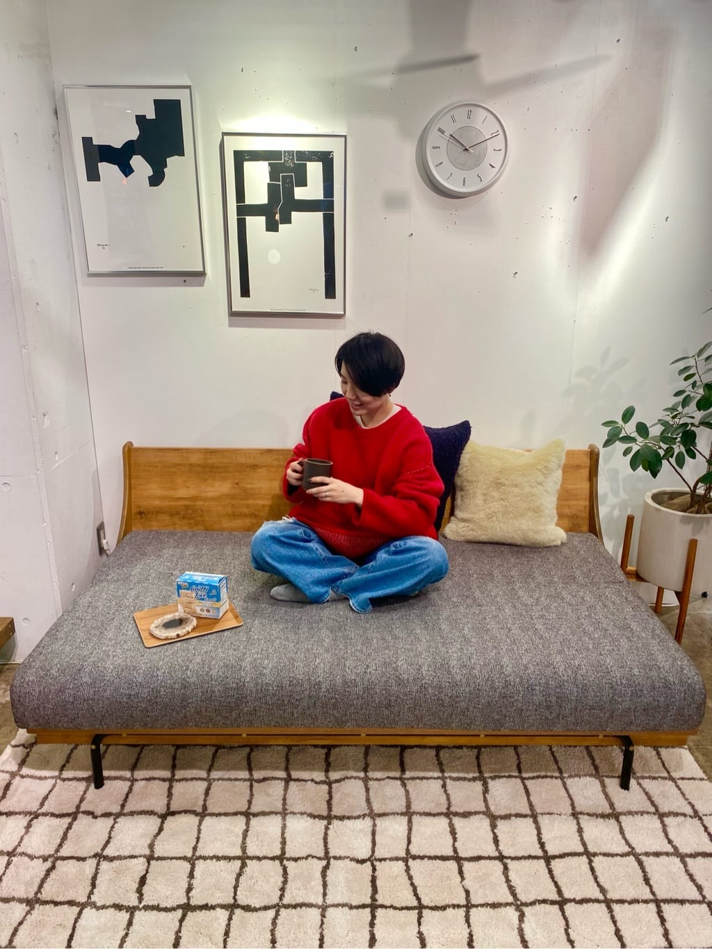 journal standard FurnitureのPETRIFIED WOOD PLATE ウッドプレートSを使ったコーディネートを紹介します。｜Rakuten Fashion(楽天ファッション／旧楽天ブランドアベニュー)3347056