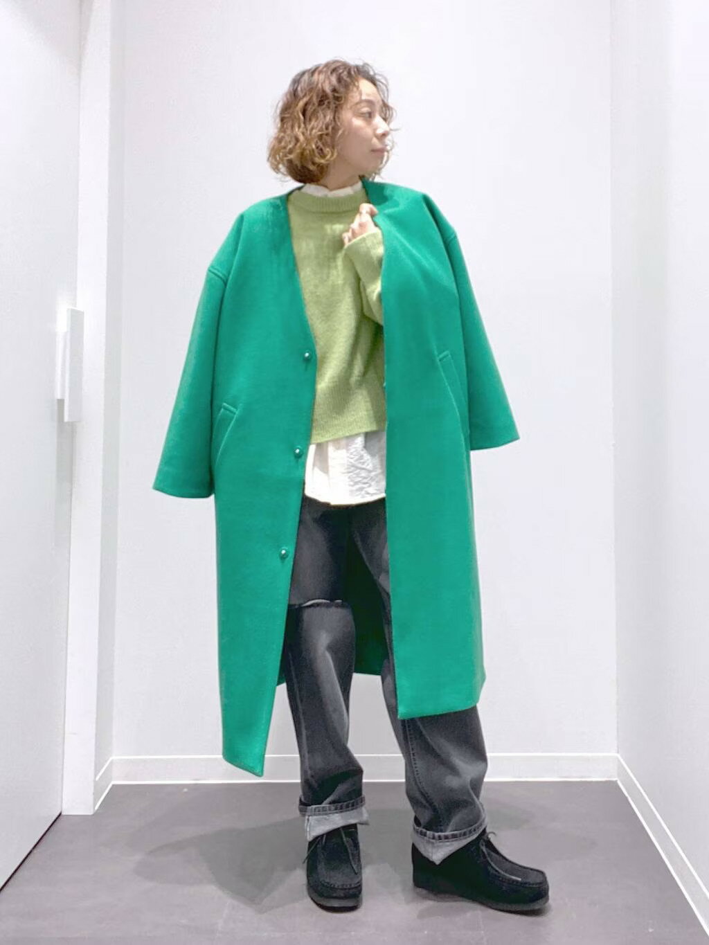 LAKOLEのモカシンシューズを使ったコーディネートを紹介します。｜Rakuten Fashion(楽天ファッション／旧楽天ブランドアベニュー)3351344