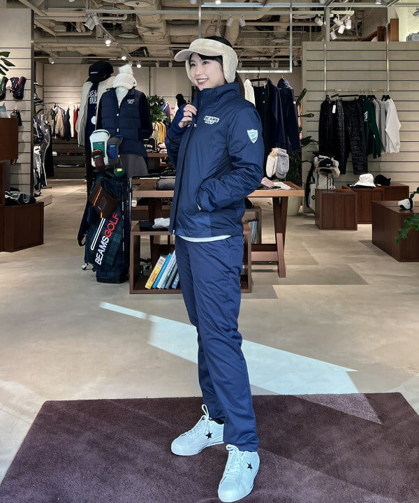BEAMS GOLF レディースジャケット・アウターのスタイリング BEAMS GOLF レディースジャケット・アウターのスタイリング