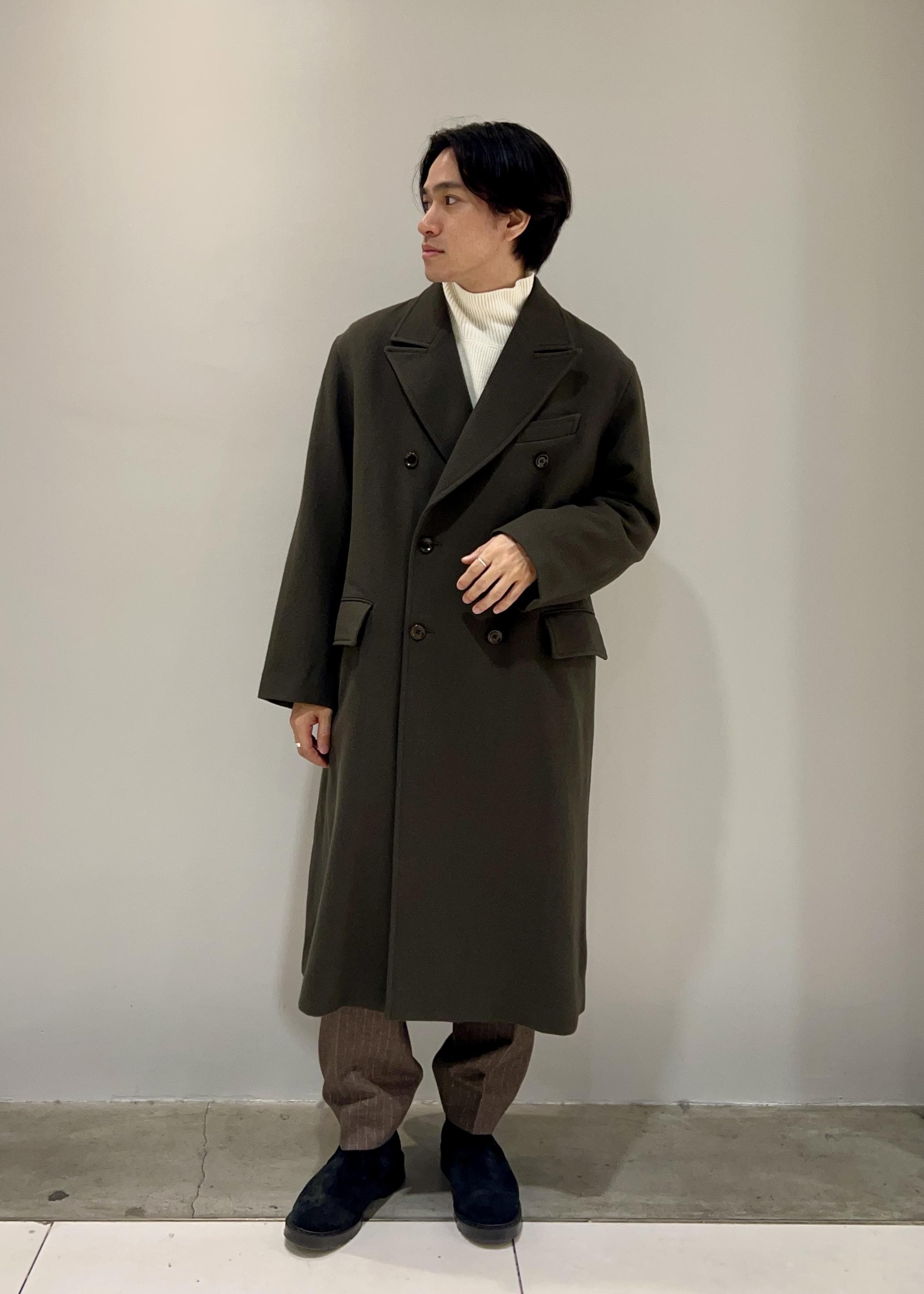 ADAM ET ROPE'の【WILD LIFE TAILOR】オーバーサイズ ポロ コートを