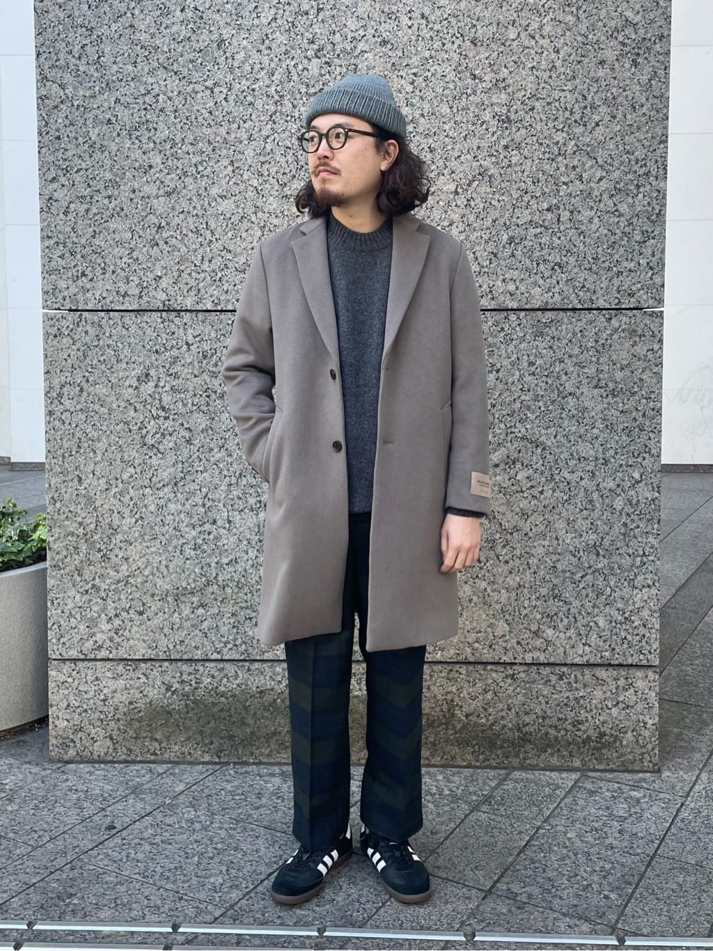 417 EDIFICEのWool mix / ウールミックスチェスターコートを使った