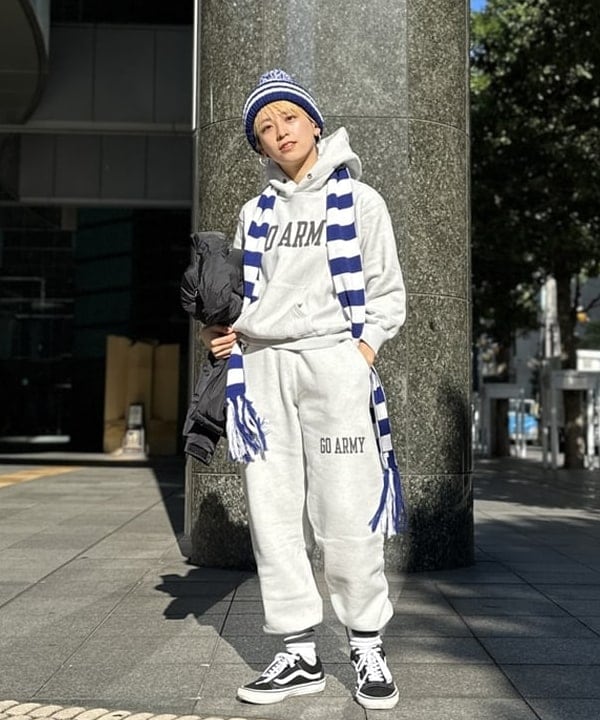 BEAMS WOMENのINFIELDER DESIGN * BEAMS BOY / 別注 ボーダー マフラー