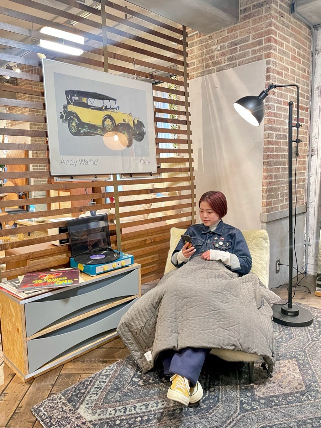 journal standard FurnitureのBRENTWOOD RUG 140x200 ブレントウッド ラグを使ったコーディネートを紹介します。｜Rakuten Fashion(楽天ファッション／旧楽天ブランドアベニュー)3387641