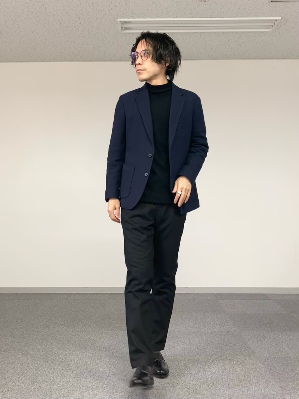 UNITED ARROWS green label relaxingのWN ブークレニット 2B ノッチド