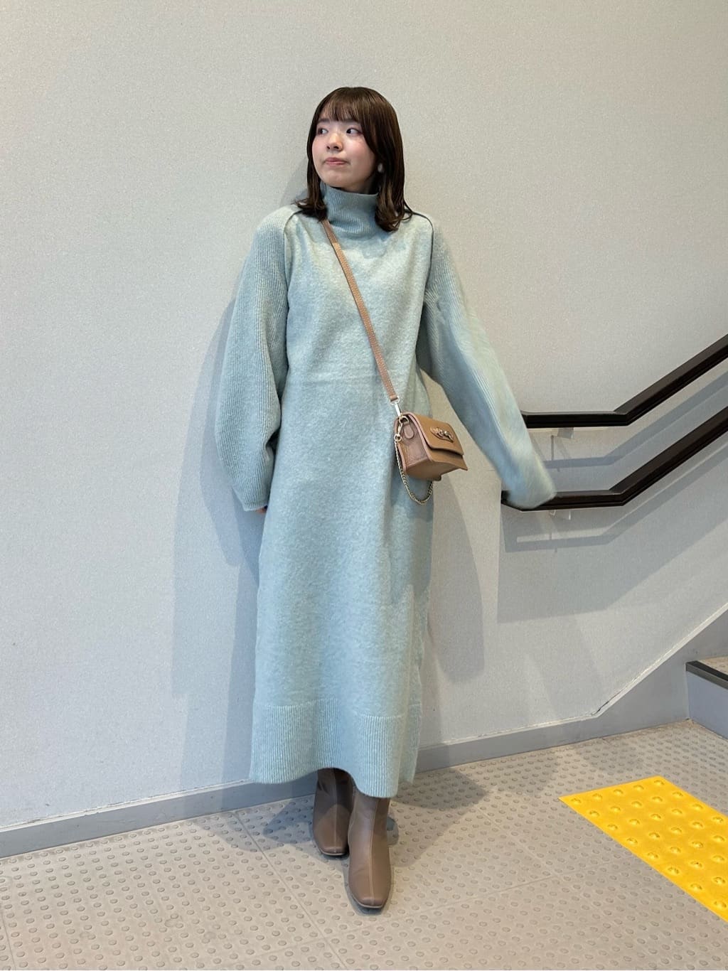 NANO universeのニットボレロセットワンピースを使ったコーディネートを紹介します。｜Rakuten Fashion(楽天ファッション／旧楽天ブランドアベニュー)3403636