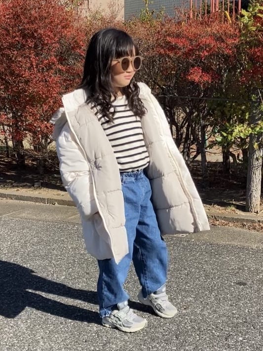 CIAOPANIC TYPYの【KIDS】【TYPY DENIM】甘織り裾フリンジカーブデニムを使ったコーディネートを紹介します。｜Rakuten Fashion(楽天ファッション／旧楽天ブランドアベニュー)3410037