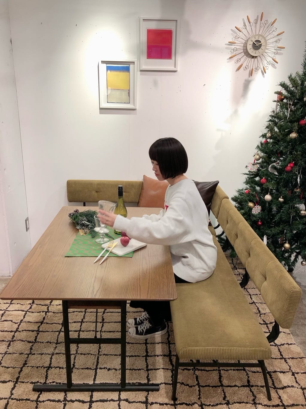 journal standard FurnitureのCUSHION-CHESNUT(中材込) クッションを使ったコーディネートを紹介します。｜Rakuten Fashion(楽天ファッション／旧楽天ブランドアベニュー)3426303