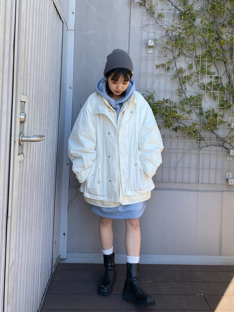 moussyのLINER PUFFER MIDDLE コートを使ったコーディネート | Rakuten