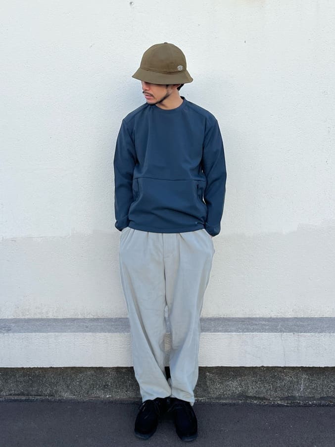 Snow PeakのActive Comfort Pulloverを使ったコーディネートを紹介します。｜Rakuten Fashion(楽天ファッション／旧楽天ブランドアベニュー)3431298