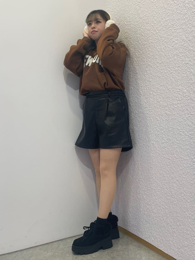 ESPERANZAのクシュクシュアームイヤーマフを使ったコーディネートを紹介します。｜Rakuten Fashion(楽天ファッション／旧楽天ブランドアベニュー)3433231