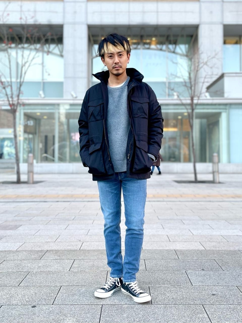 NANO universeのMUSIC ウールカシミヤスムースクルーネックを使ったコーディネートを紹介します。｜Rakuten Fashion(楽天ファッション／旧楽天ブランドアベニュー)3439214