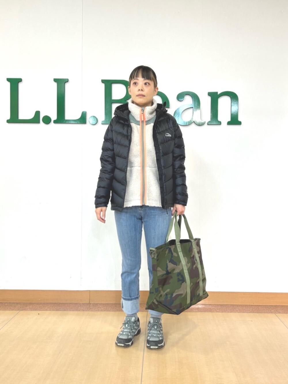 L.L.Bean | ウルトラライト 850 ダウン・ジャケット、フード付き
