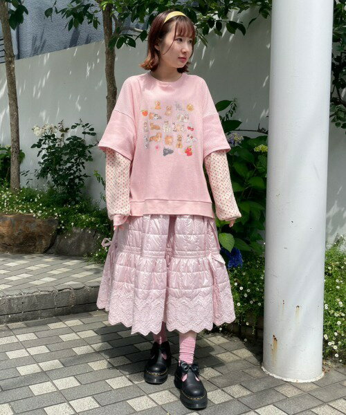 Candy StripperのMY SUGAR BABE SKIRTを使ったコーディネートを紹介します。｜Rakuten Fashion(楽天ファッション／旧楽天ブランドアベニュー)3453734