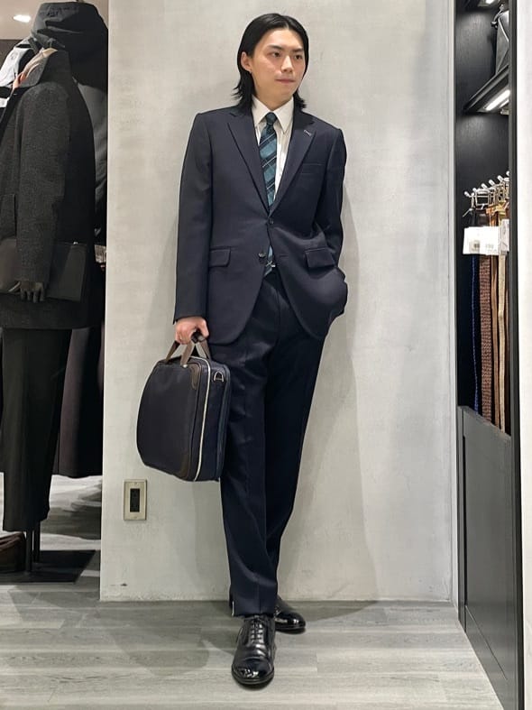 TAKEO KIKUCHIの【DORMEUIL】プルネル ヘリンボン スーツ/AMADEUS 365