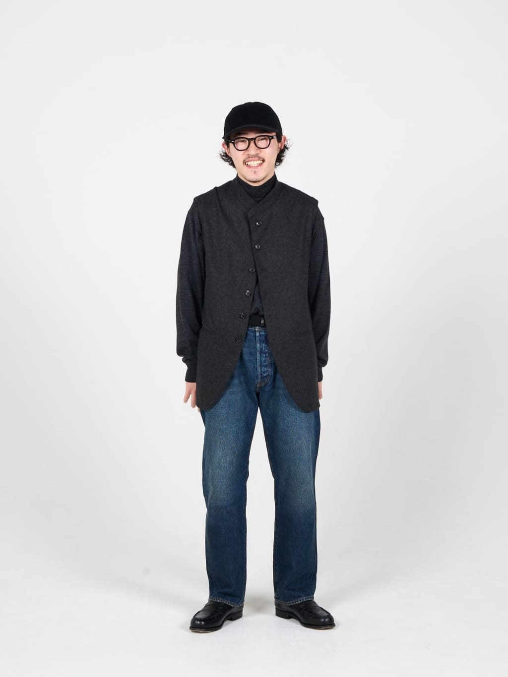 EDIFICEの【Levi's/リーバイス】30th 別注 BIG E 501(R) DARK INDIGO